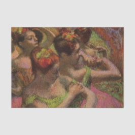 Papel De Seda Ballerinas Adjusting Their Dresses (Edgar Degas)