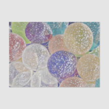 Balões Vintage Pastel Branco Dourado Roxo