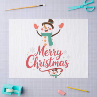 Papel De Seda Bálsamo Labial Festivo Homem de Neve Natal Feliz