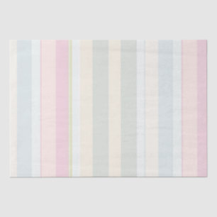 Papel De Seda Banda Larga Azul Cor-de-Rosa Pastel