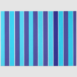 Papel De Seda Bandas Azuis