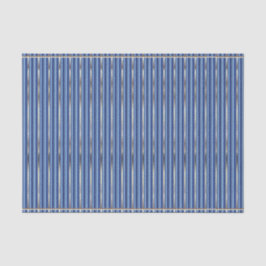 Papel De Seda Bandas Azuis e Prateadas