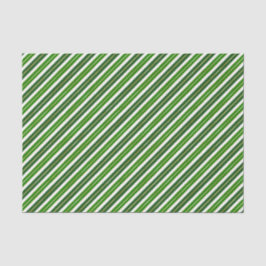 Papel De Seda Bandas de Natal verdes, Douradas e brancas