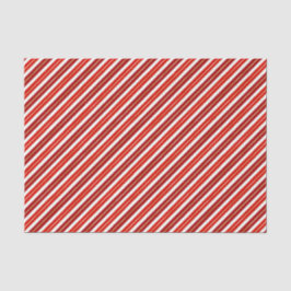 Papel De Seda Bandas de Natal Vermelhas, Douradas e Brancas