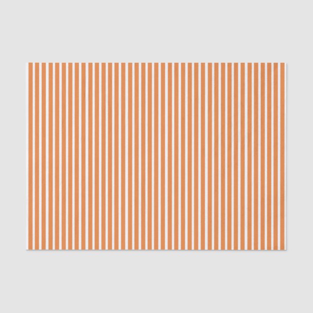 Papel De Seda Bandas laranja (Frente )