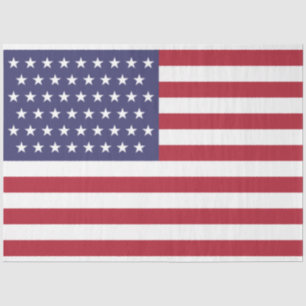Papel De Seda Bandeira 51 Star dos Estados Unidos da América (EU