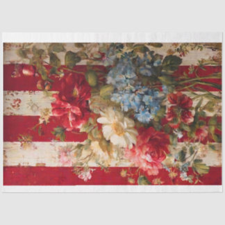Papel De Seda Bandeira Americana
