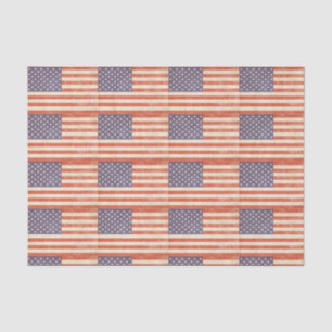 Papel De Seda Bandeira americana