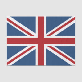 Papel De Seda Bandeira clássica de Union Jack Reino Unido