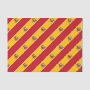 Papel De Seda Bandeira da espanha - Bandera de Espana