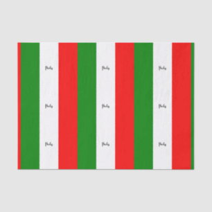 Papel De Seda Bandeira da Itália