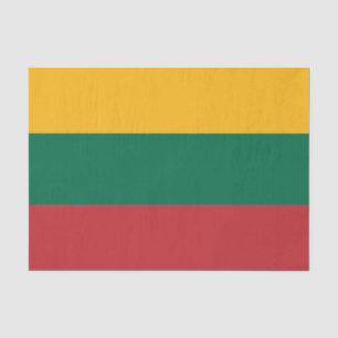 Papel De Seda Bandeira da Lituânia
