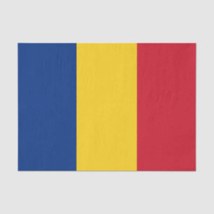 Papel De Seda Bandeira da Romênia