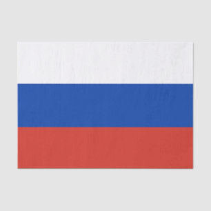 Papel De Seda Bandeira da Rússia