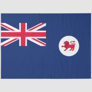 Papel De Seda Bandeira da Tasmania (Tasmania) (Estado australian