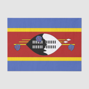 Papel De Seda Bandeira de Essuatíni