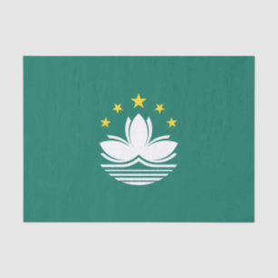 Papel De Seda Bandeira de Macau