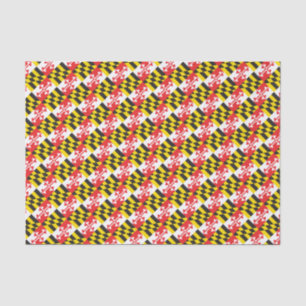 Papel De Seda Bandeira de Maryland