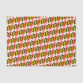 Papel De Seda Bandeira de Maryland