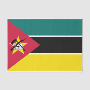 Papel De Seda Bandeira de Moçambique