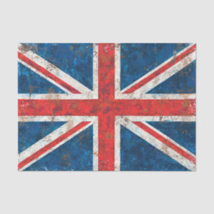 Papel De Seda Bandeira de Union Jack