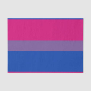 Papel De Seda Bandeira do Orgulho Bissexual