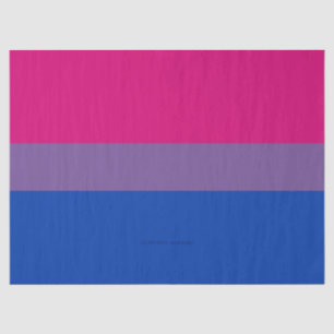 Papel De Seda Bandeira do Orgulho Bissexual SlipperyJoe's lavand