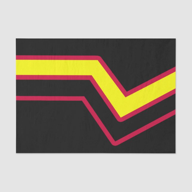 Papel De Seda Bandeira do Orgulho de Borracha / Látex (Frente )