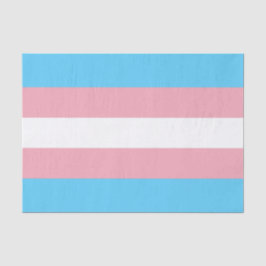 Papel De Seda Bandeira do Orgulho Transgênero Horizontal