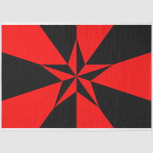 Papel De Seda Bandeira do socialismo libertário