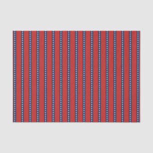 Papel De Seda Bandeira dos Estados Unidos branca e azul vermelha