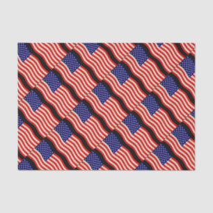 Papel De Seda Bandeira dos Estados Unidos da América - imundície