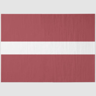 Papel De Seda Bandeira letã (Letónia)