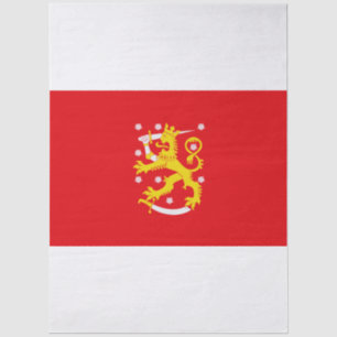 Papel De Seda Bandeira Medieval da Finlândia