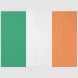 Papel De Seda Bandeira Nacional da Irlanda, padrão irlandês, Est