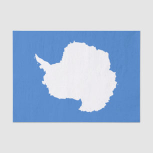 Papel De Seda Bandeira Patriótica Antártica