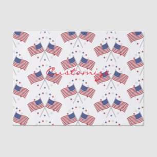 Papel De Seda Bandeiras americanas Thunder_Cove patriótico 4o