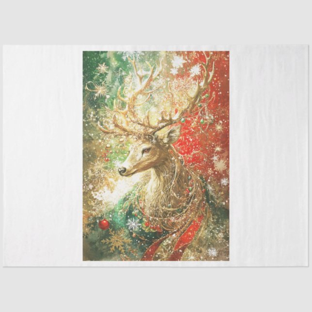 Papel De Seda Barque Deer (Frente )
