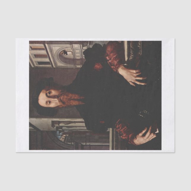 Papel De Seda Bartolomeo por Bronzino Decoupage (Frente )