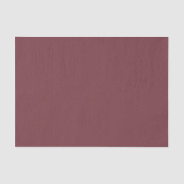Papel De Seda Basic Solid Marsala (Frente )