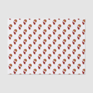 Papel De Seda Basquete de Natal