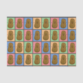 Papel De Seda Batata em estilo Pop Art