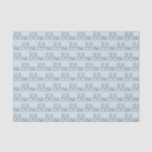 Papel De Seda Batismo Nascimento Novo Chegada Calçados Chá Azul