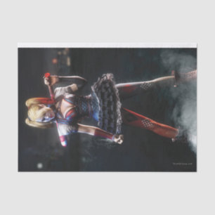 Papel De Seda Batman Arkham Knight Harley Quinn com Bat