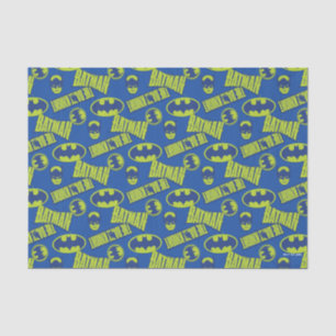 Papel De Seda Batman Elétrico - O Padrão Cavaleiro Escuro