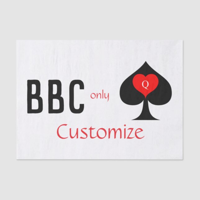 Papel De Seda BBC Apenas Sinal de Espada Lâmina Thunder_Cove (Frente )