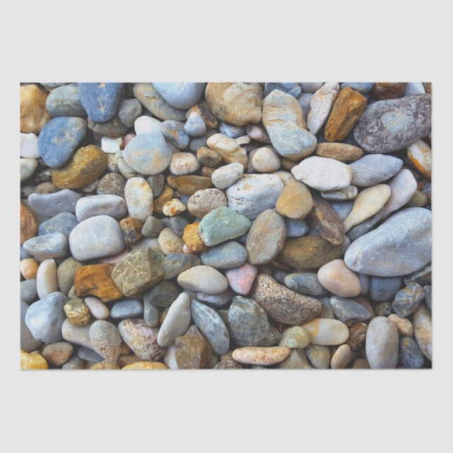 Papel De Seda Beach Pebbles (Frente )