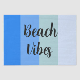 Papel De Seda Beach Vibes, Blue Stripes