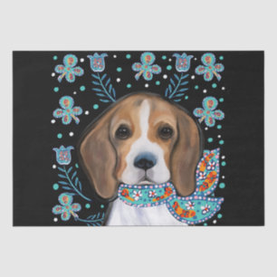 Papel De Seda Beagle