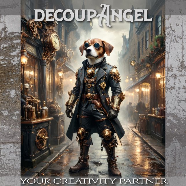 Papel De Seda Beagle - Decoupage - (Criador carregado)